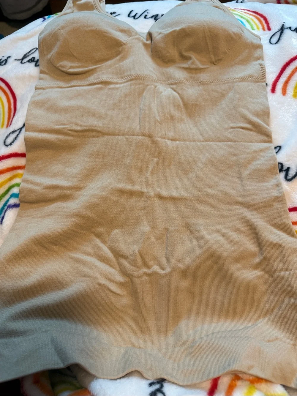 Seamless Nude Shapewear Slip Dress new without tags xl